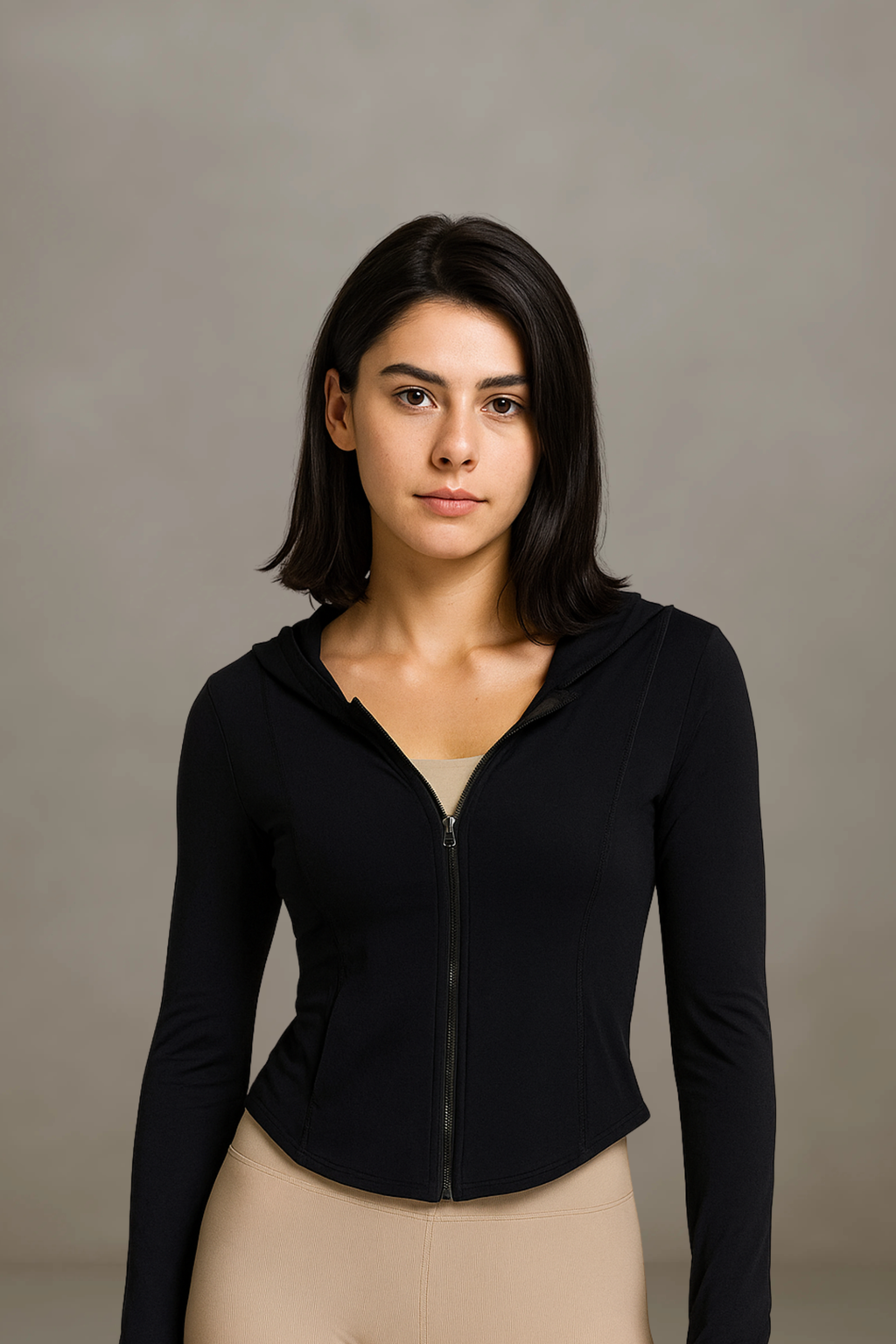 Athletic Pullover Exercise Jacket Top