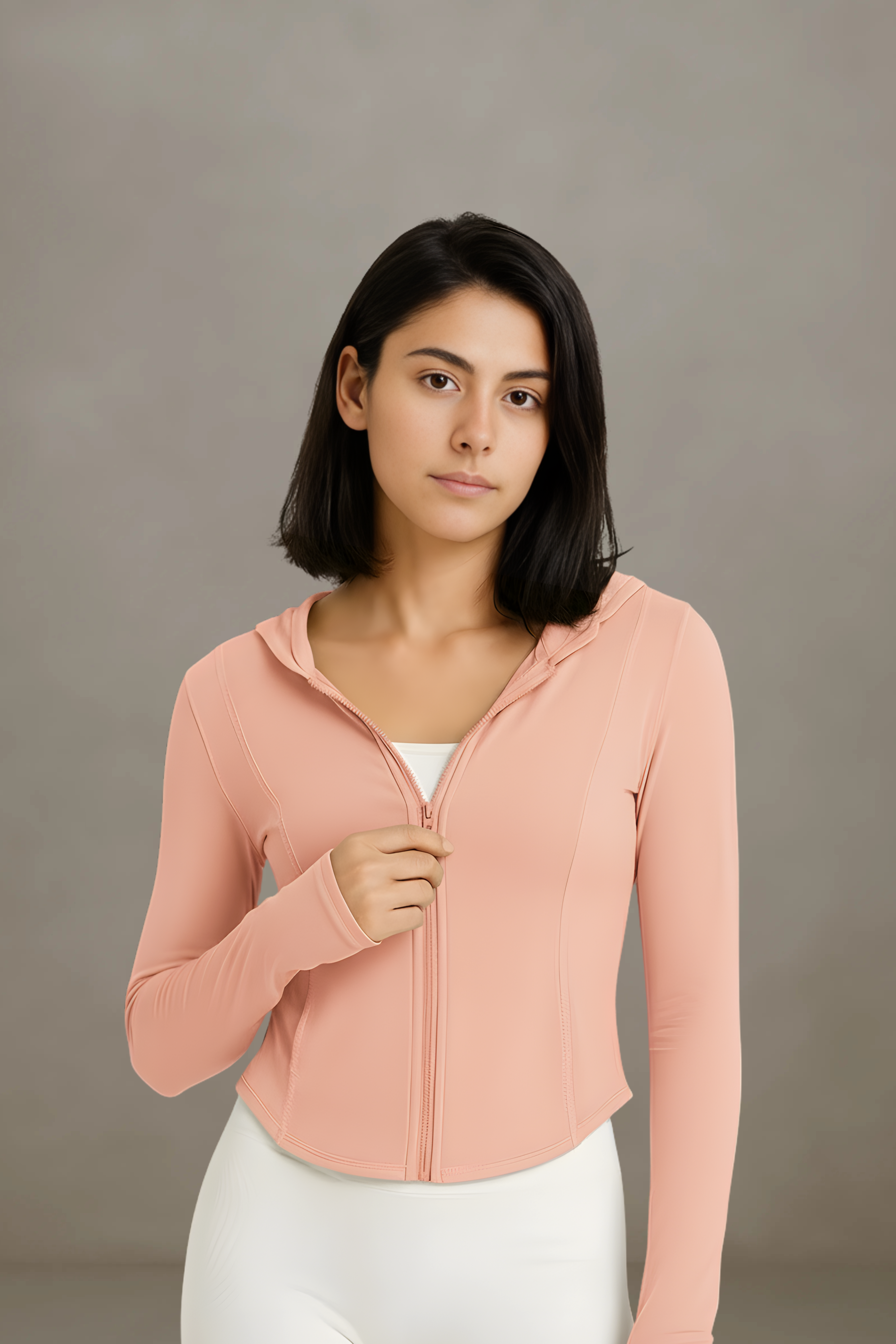 Athletic Pullover Exercise Jacket Top